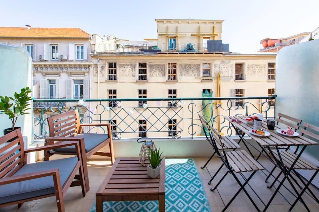 L53 1br Des Postes, Place Massena Terrace & Ac Appartamento Nizza